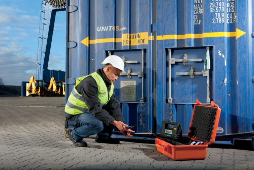 SET für CONTAINER-Überprüfungen - Dräger Mess-Koffer zur Überprüfung auf Begasungsmittel in Container - mit accuro Pumpe, Mess-Röhrchen und Zubehör...